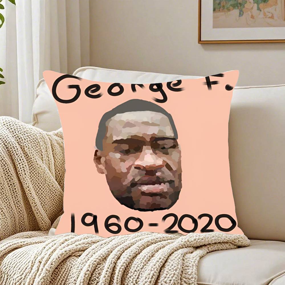 Знаменитый G-George F-Floyd Наволочка с принтом Наволочка для диванной подушки для гостиной и декора спальни