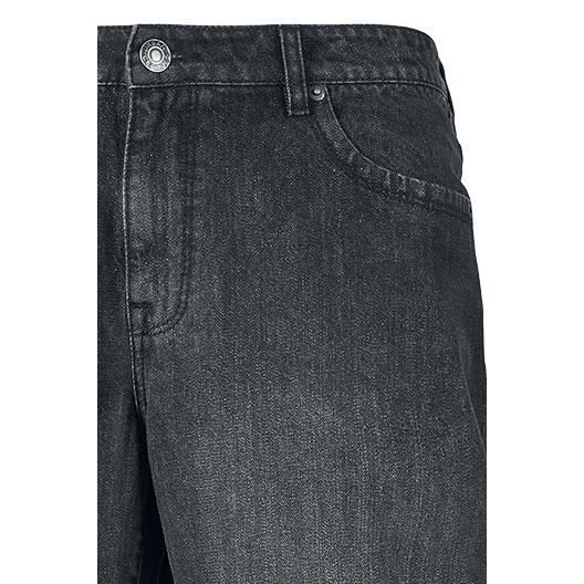 Мужские джинсы Urban Classics Loose Fit - Черные - Свободный крой - Стандартная посадка