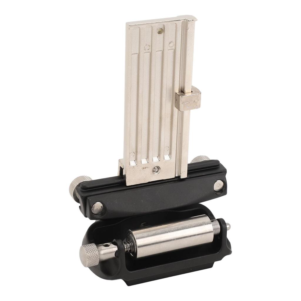 Chisel Sharpener Kit with Angle Woodworking Honing Guide Aluminum Eccentric Angle Manual Adjustment for Planing and Chisel Sharpening Fixture, System,