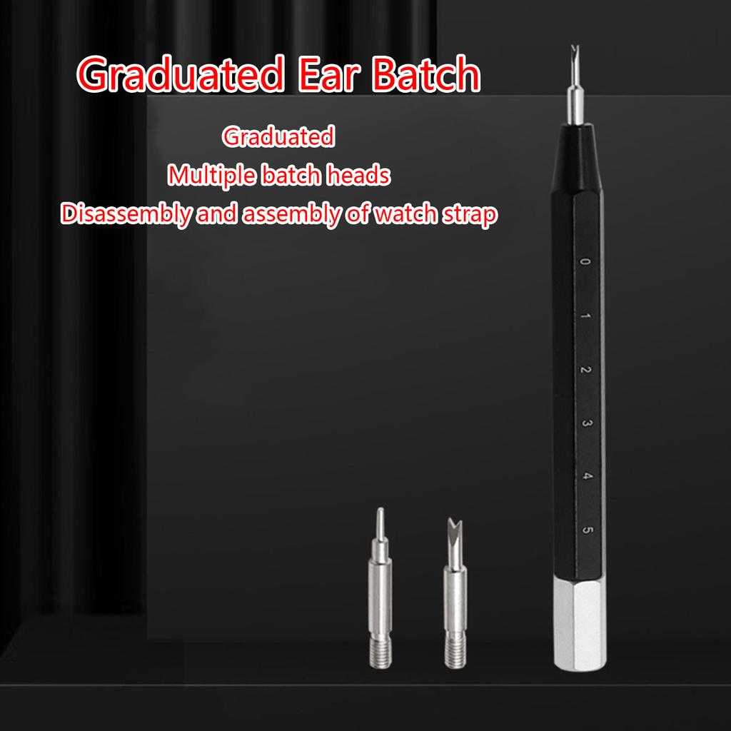 Инструмент для снятия ремешка для часов из углеродистой стали со шкалой. Простая установка и разборка, многоцелевой ремонт ремешка для часов.