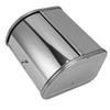 Bread Box American Style Small Flat Side Metal Bread Storage Bin for Bread Cake Doughnut Biscuit