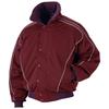 ZETT Baseball Ground Cold Dark Red Coat, Weather, BOG401, (6800)