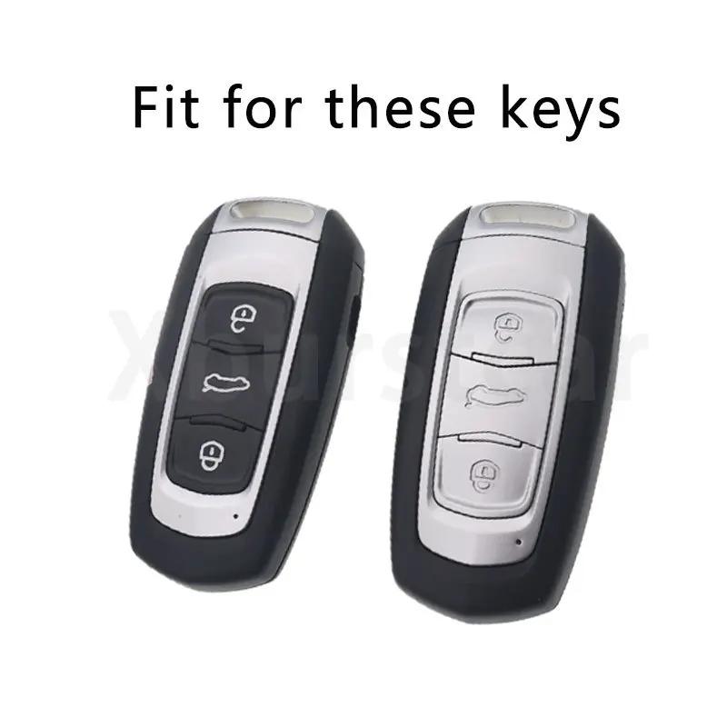 Car Case Key Cover for Geely Emgrand 7 GX3 Atlas GS NL3 Gili Emgrand 7 EX7 GT GC9 Shell Holder Protector Accessories