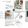 Foldable Digital Food Thermometer Instant Read Backlit Screen for Home Kitchen Baking Roasting Grilling Meat Turkey BBQ