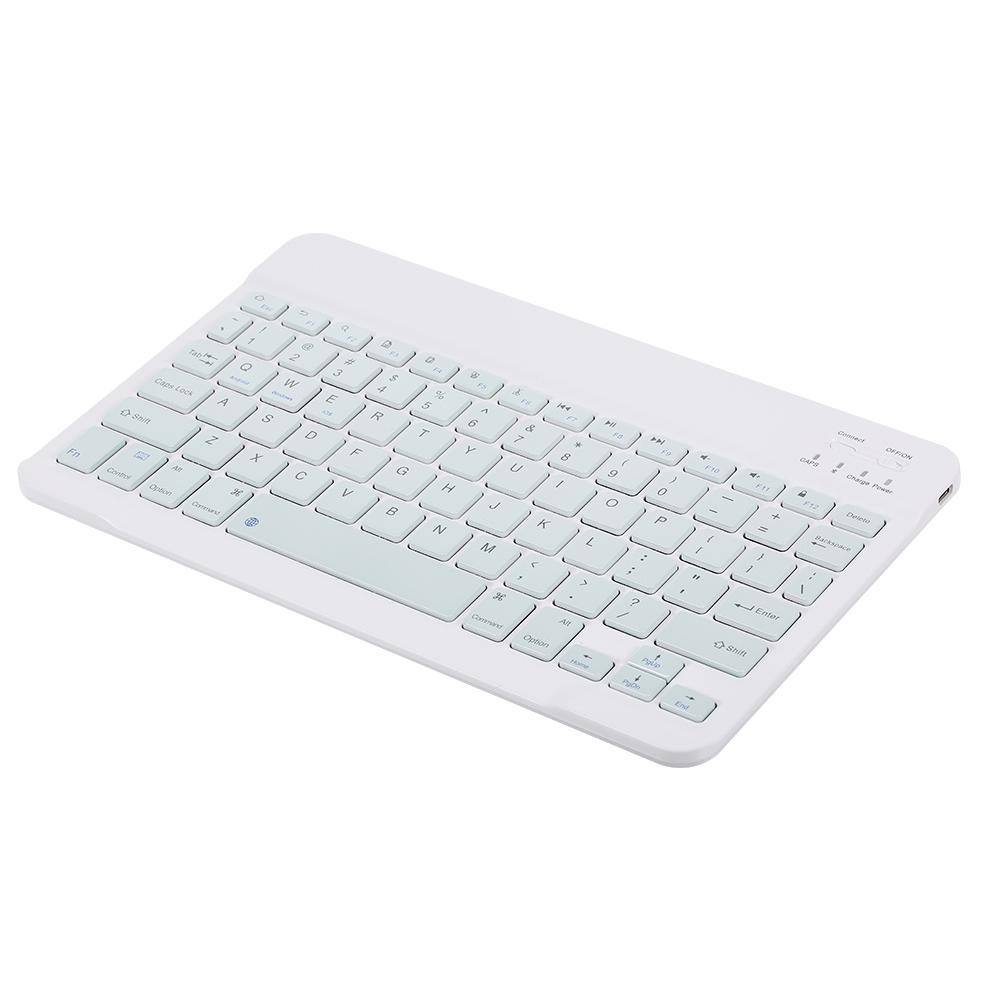 10-дюймовая беспроводная клавиатура BT Threesystem, универсальная красочная перезаряжаемая BT-клавиатура, мобильный телефон