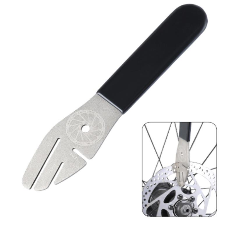 1Pc Disc Brake Rotor Alignment Adjustment Tool for Bicycle Workshop Steel Flattening Tool Compatible with Multiple Models