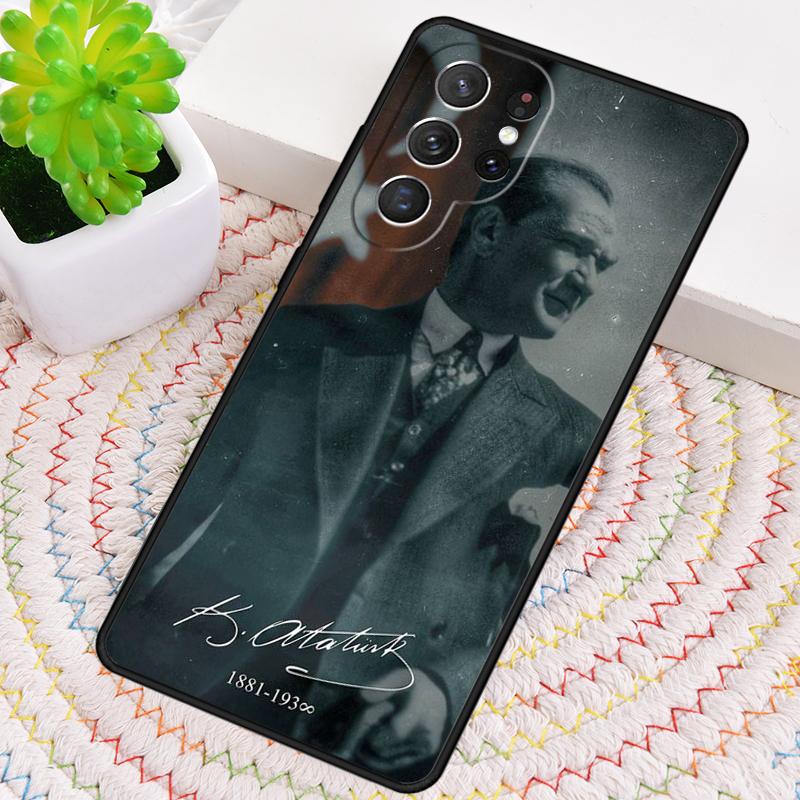 Силиконовый чехол для телефона Мустафы Кемаля Ататюрка для Samsung Galaxy note 10 pro S26 S25 S24 S23 S22 S21 Plus S25Ultra Чехол