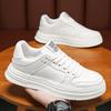 Summer men's shoes new breathable shoes men's Korean version versatile platform white shoes sports and leisure flat shoes trendy shoes