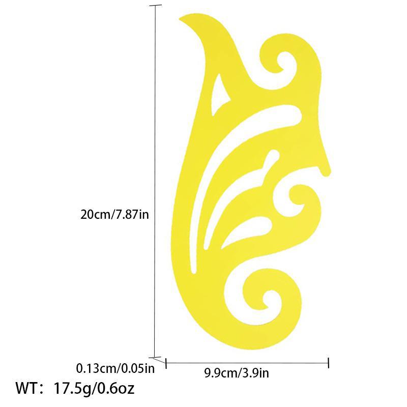 Многофункциональная линейка для создания выкроек одежды: Швейный инструмент для точной резки по кривой