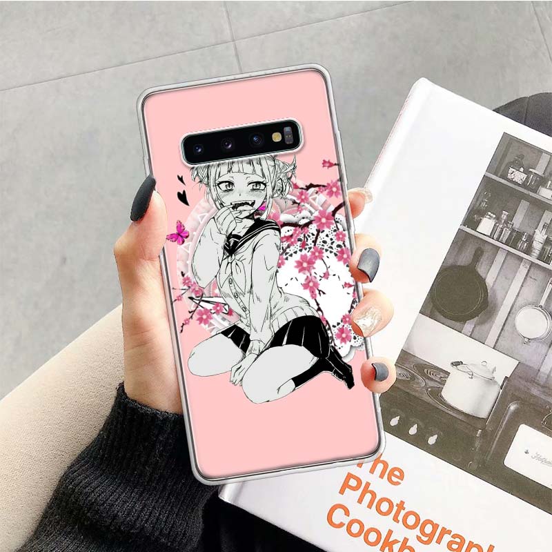 Anime Himiko Toga Boku cute Phone Case For Samsung Galaxy S26 Ultra S23 S24 S25 Edge S20 FE S21 S22 Plus Soft Print Shell Cover