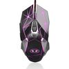 MageGee G10 Проводная игровая оптическая компьютерная мышь с дышащей светодиодной подсветкой, регулируемая, эргономичная, с 7 кнопками, для Windows PC, черная, 7-цветная подсветка, 6 скоростей