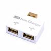 Mini USB Hub 2 Port USB Twin Charger Splitter Adapter Converter for  PC USB Flash Drives