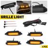 Светодиодные решетчатые фонари в стиле Raptor, 4 мощные янтарные лампы для Toyota -24 RAV4 SE