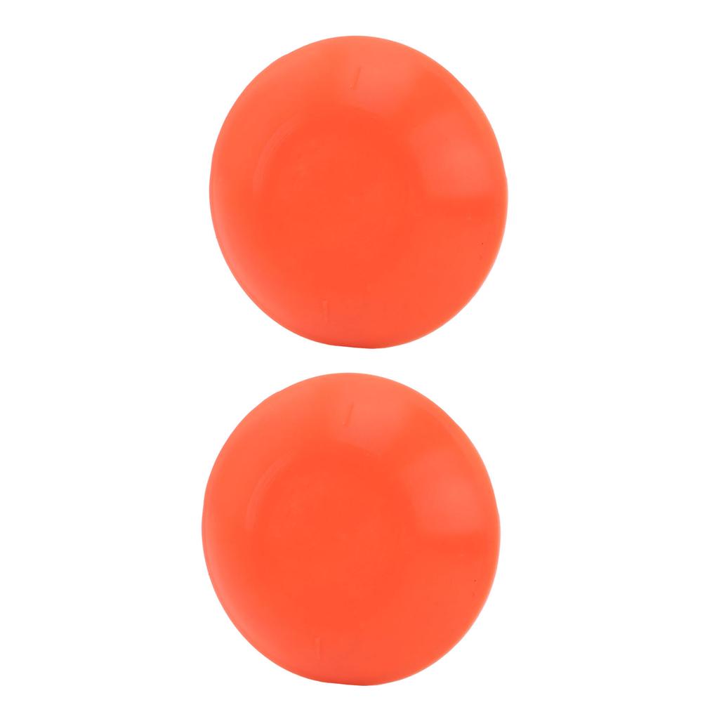 2Pcs Golf Force Pads Orange Rubber Reusable Skill Improvement Enhanced Control Golf Putting Trainer