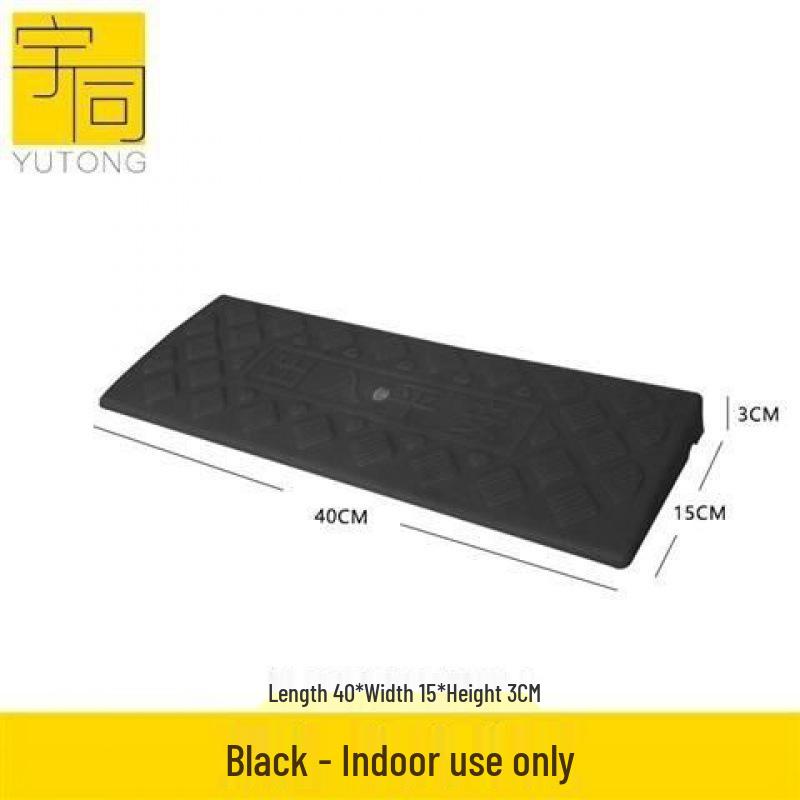 Треугольная пластиковая автомобильная аппарель для порога и подушка-лежачий полицейский