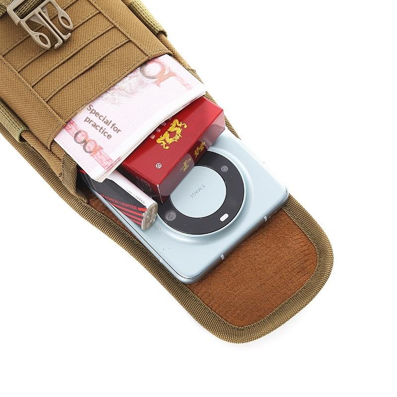 Outdoor Tactical Belt Waist Bag for Phones Military Style Purse Multi Compartment for Running and Hiking