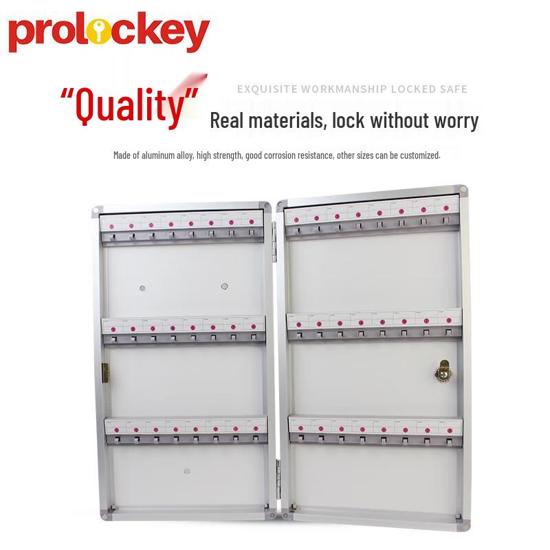 Prolockey Aluminum Alloy Wall-Mounted Key Cabinet