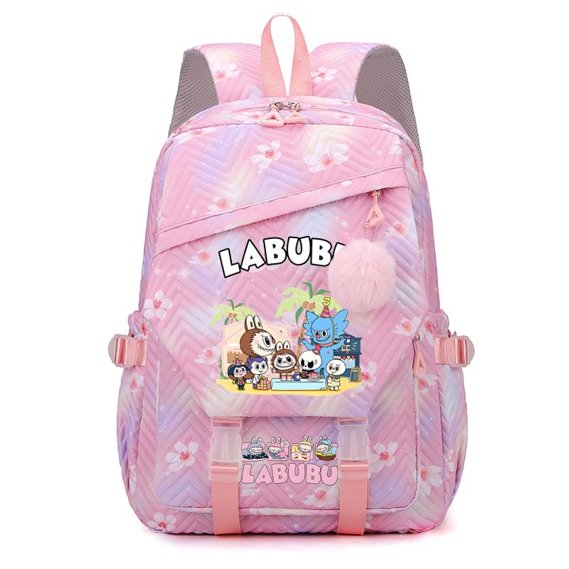 Cartoon Printed Backpack Student Kid Boy Girl Bookbag Teenger Large Capacity Waterproof Schoolbag Travel Bag Gift Mochila