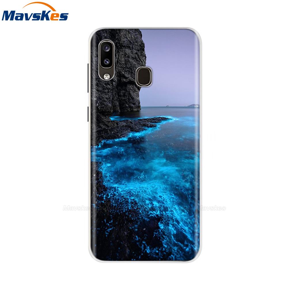 Чехол для Samsung Galaxy A20 Чехол Galaxy A20s Силиконовый Бампер Чехол для Samsung A20s A 20s A207 A20e Чехол Мягкий Fundas Coque