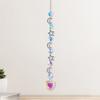 Stars Moon Sun Catcher Hanging Planets Ornament Prismatic Sun Catcher Rainbow Maker for Outdoor Garden Home Wall Decoration