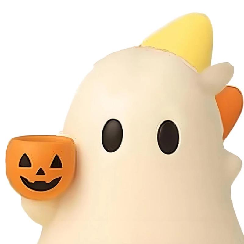 Ghostees Mystery Phone Buddy Halloween Ghost Phone Accessories Stick-on Cute Car Decor Rearview Mirror Dashboard Decorations