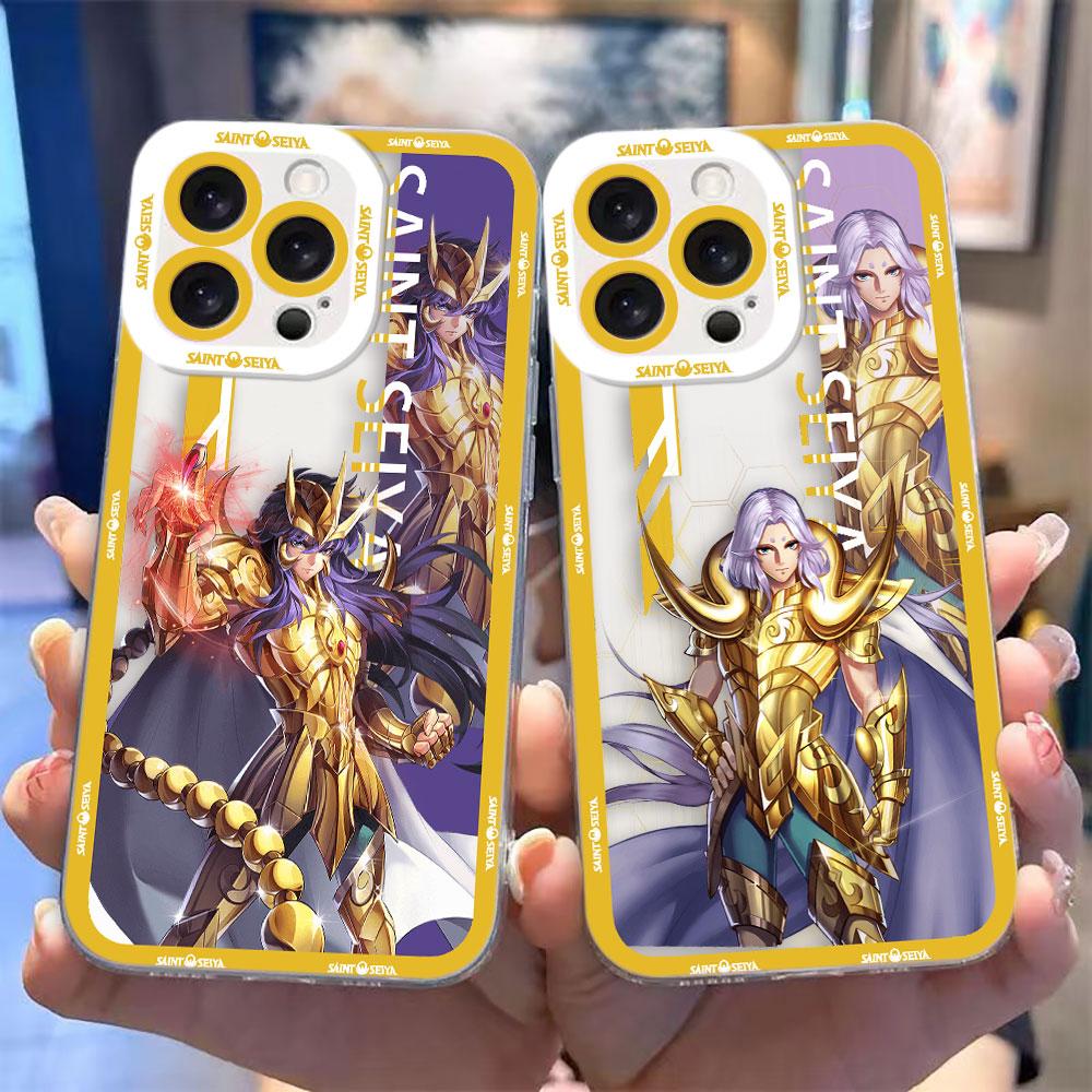 Мультяшный S-Saints s-Seiya Прозрачный чехол для телефона для OPPO A6X A5 A3 A3X A5X A98 A94 A79 A78 A74 A73 A60 A58 A57 A55 A54 A53 A17 A9 Чехол