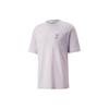 Spliced Pocket Crew Neck Short Sleeve T-Shirt Men Tops Light-Purple 535418-17