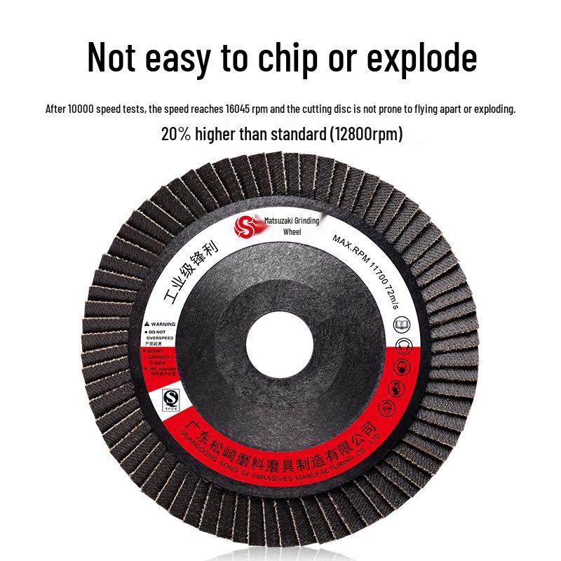 Утолщенный лепестковый круг: Диск шлифовальный и полировальный из нержавеющей стали для УШМ 100 мм – Пластиковый кожух и Отрезной диск-лепесток