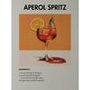 Vintage Cocktail & Espresso Martini Canvas Art Set - no Framed Wall Decor for Living Room, Bedroom, Office, and Bar