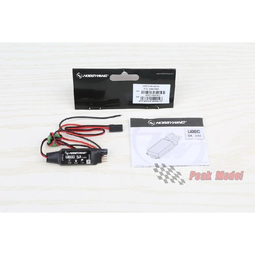 Hobbywing High Voltage RC UBEC Voltage Regulator Module 10A 5A 3A 8A 25A Output 6V 7.4V 8.4V Supports 3-14S Lithium Battery
