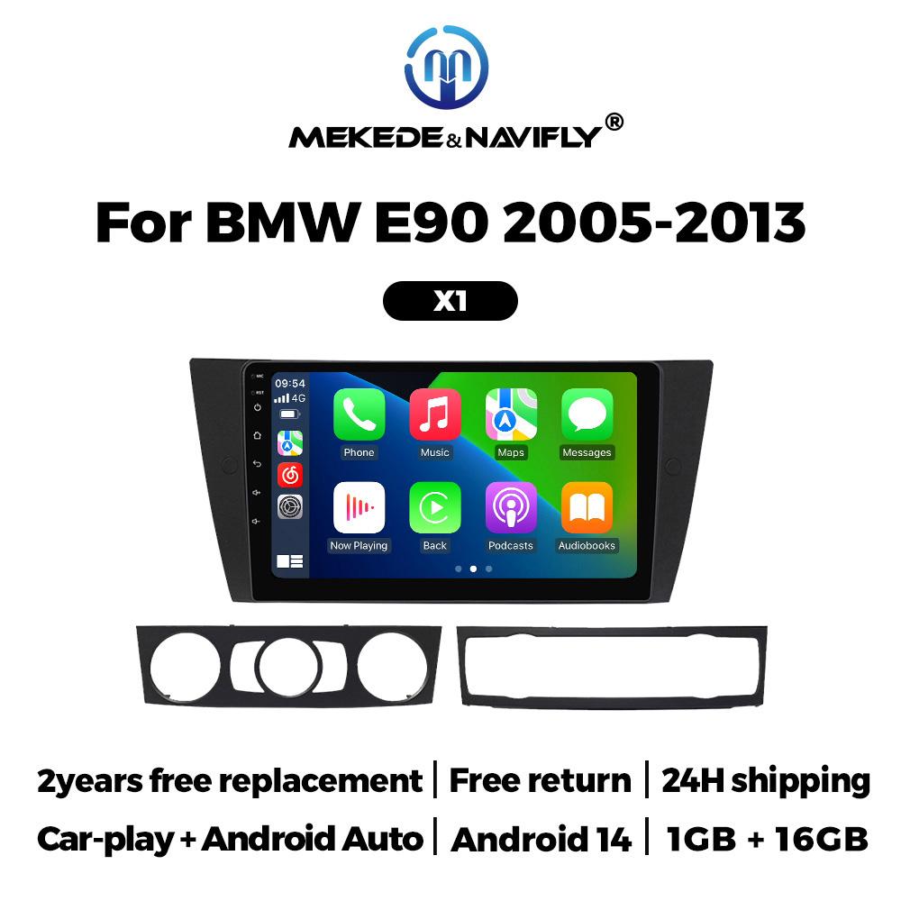 MEKEDE Android Auto Экран Автомагнитолы Для BMW E90 E91 E92 E93 2005-2013 Беспроводной Carplay WIFI Автомобильный Мультимедийный Стерео Видеоплеер