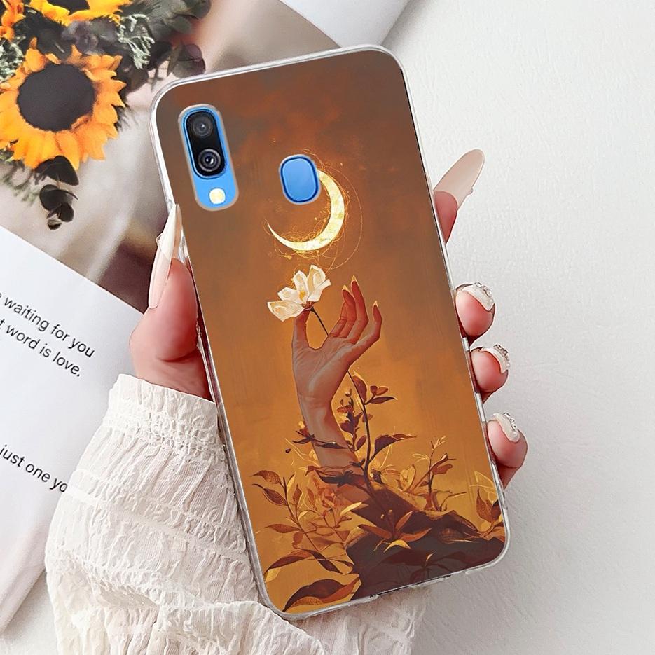 Чехол для Samsung Galaxy A40 SM-A405F Милый Кот Лев Расписной Чехол 5.9'' Мягкий Тонкий Чехол для Телефона Для Samsung A40 A 40 GalaxyA40 Корпус