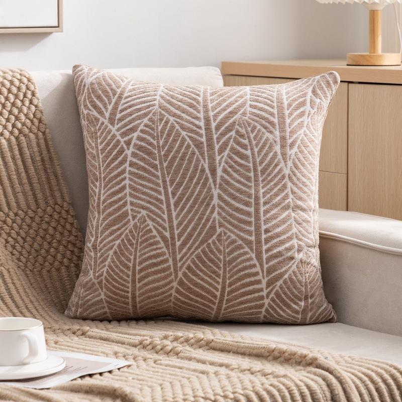 Новая наволочка шениль домашняя диванная подушка прикроватная подушка подушка для спины подушка для поясницы наволочка не включает наполнитель