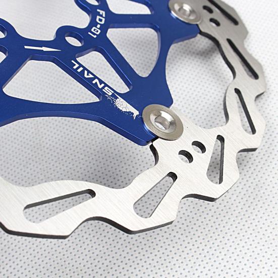 Bicycle Brake Disc Practical Heat Dissipation 6 Bolt Pattern Stainless Steel Disc Brake Rotor Outdoors Supplies