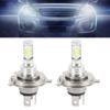 Fannybuy H4 LED Headlight, 2 Pieces, Compatible with Vehicle Inspections, 100 W, 12-24 V,