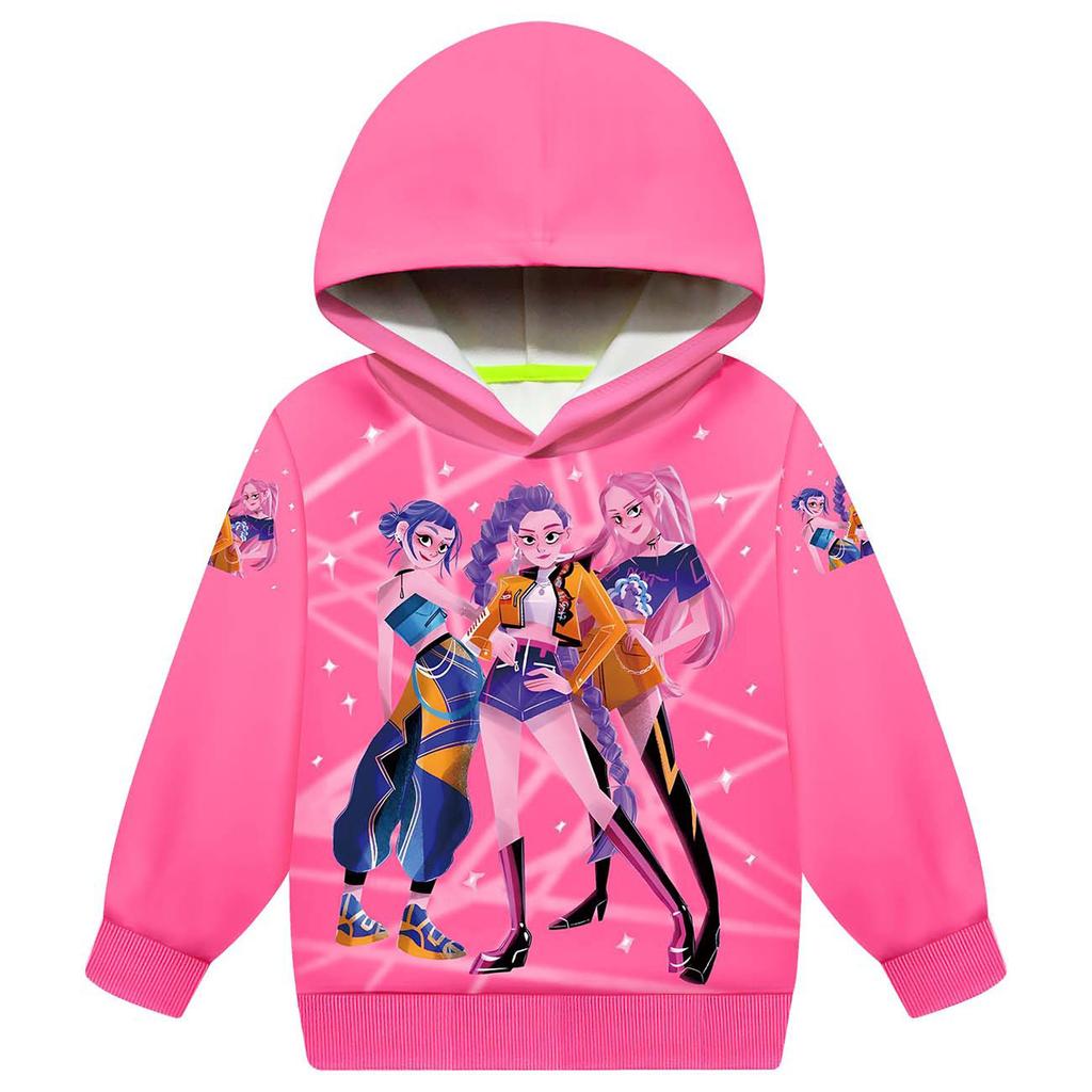 Худи для девочек и мальчиков, повседневные школьные толстовки для улицы для детей 2-12 лет