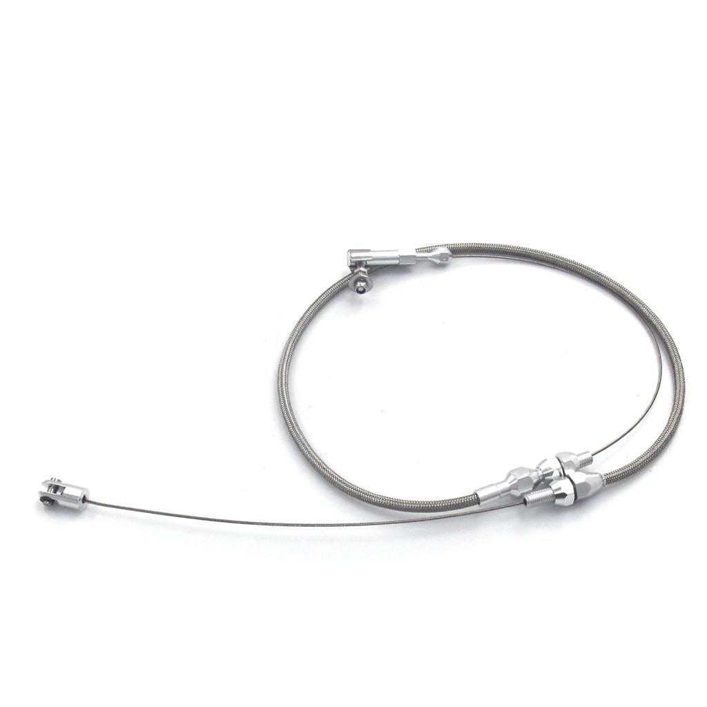 Комплекты 24-дюймовых плетеных кабелей дроссельной заслонки можно разрезать для любого применения