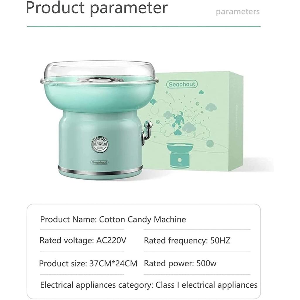 Классический ретро-аппарат для приготовления сахарной ваты без сахара, настольный