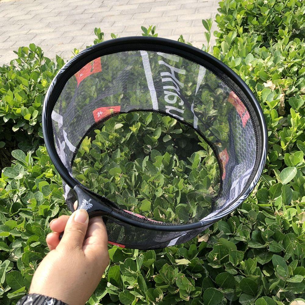Net Titanium Zinc Zinc Alloy Foldable Mesh Fishing Hand Net Landing Net Carbon Fishing Net Fishing Scoop