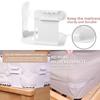 Invisible Heavy Duty Bed Sheet Holder with Lock Strips Sheet Holders DIY Bedsheet Grippers Fixed
