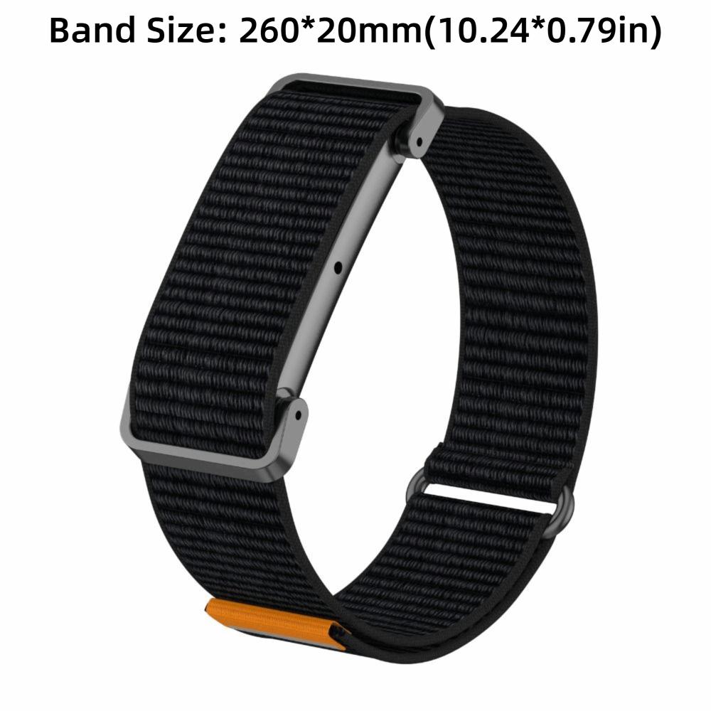 Adjustable Fitness Tracker Strap Nylon Replacement Wristband for Google Fitbit Air for Men Women