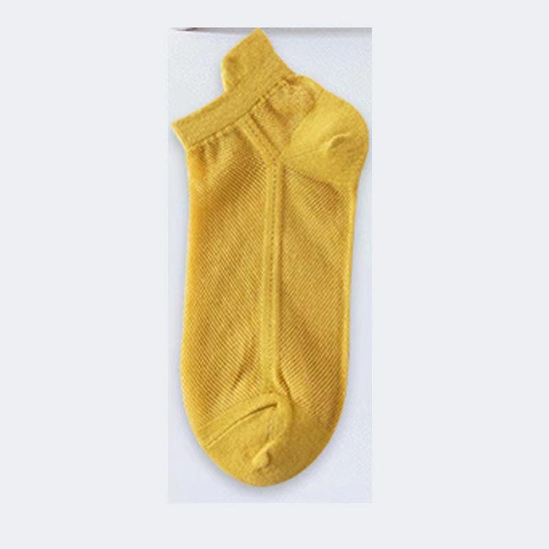 Дышащие носки мелкого кроя, ажурные носки-лодочки, короткие носки, летние тонкие хлопковые носки для девочек и женщин