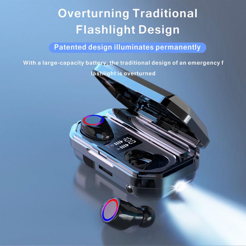 M12 TWS беспроводные Bluetooth-наушники CVC8.0 Denoise HiFi стереогарнитура IPX7 водонепроницаемые наушники с шумоподавлением спортивные игровые музыкальные наушники