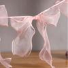 12Pcs Ribbon Bow Hanging Flags Sweet Hanging Banner New Bowknot Garland  Room Wall