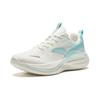 Anta Comfortable Shock Absorbing Wear Resistant Low Top Running Shoes Women Sneaker White Blue 922415532-3