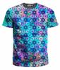 Coloured Dinosaur Pattern T-Shirt Men Fashion Personalised 3D Printed T-Shirt for Kids Summer Popular Outdoor Loose Clothing Top