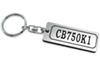 CB750K1 Двойное кольцо Акриловый оригинальный брелок для классического экстерьера, кастомные аксессуары A-822-2 Серебристый/Черный - Автомобили, Глушители, Рули, Запчасти,
