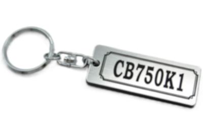 CB750K1 Двойное кольцо Акриловый оригинальный брелок для классического экстерьера, кастомные аксессуары A-822-2 Серебристый/Черный - Автомобили, Глушители, Рули, Запчасти,