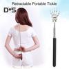 Выдвижной скребок для спины с призраком из нержавеющей стали, портативный телескопический массажер с когтями, забавный подарок для пожилых людей, пап, мужчин, женщин
