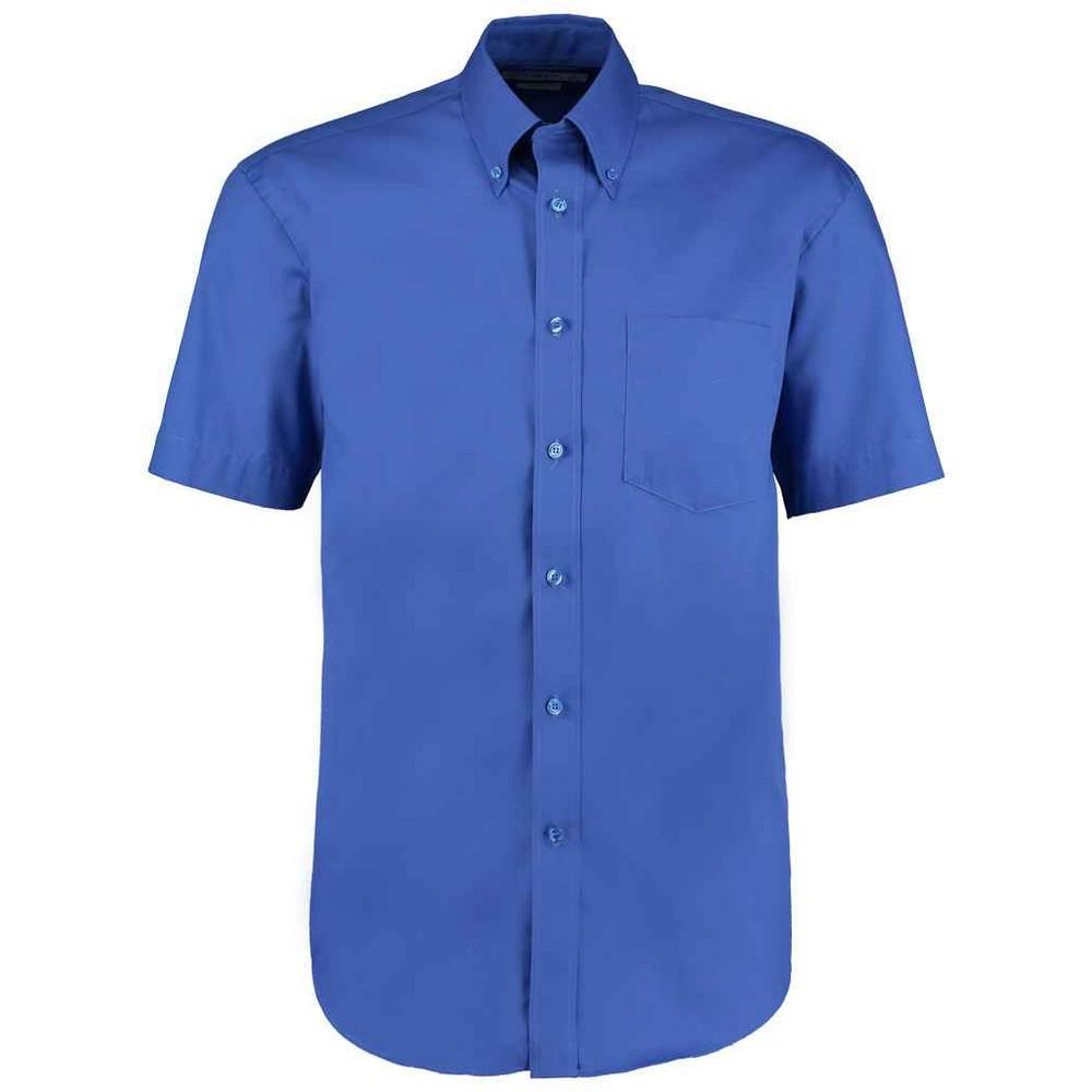 Kustom Kit Mens Premium Oxford Classic Short-Sleeved Shirt